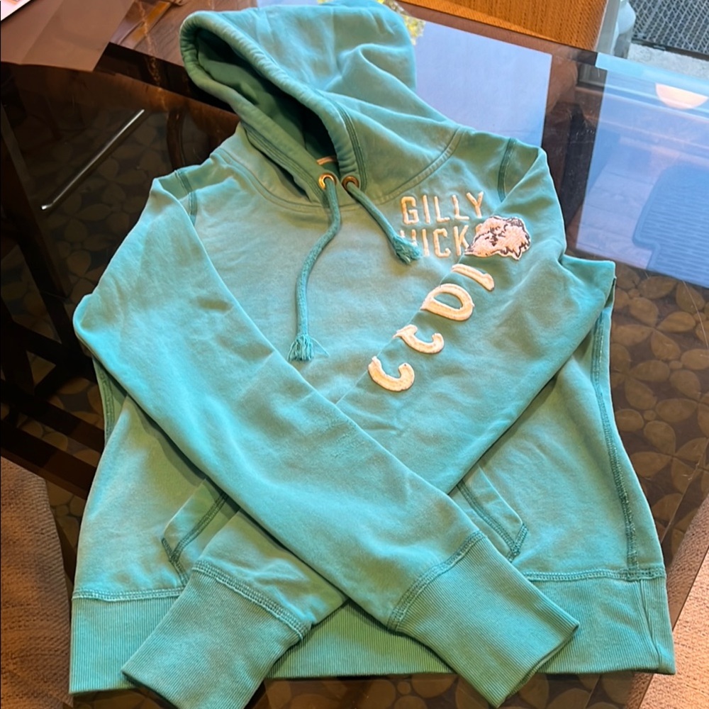 Gilly Hicks Teal Hoodie